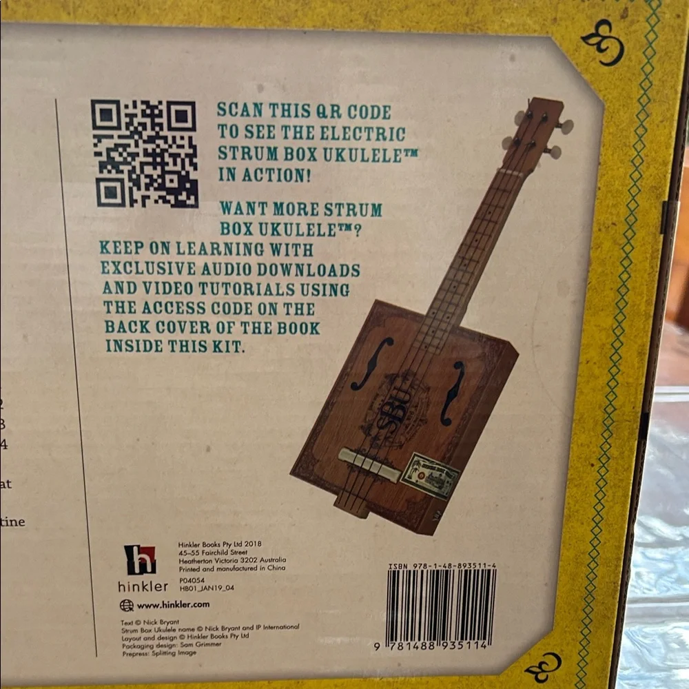 Electric Strum Box Ukulele Complete Kit